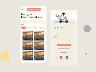 Food Delivery App UI Design