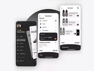 Shoes Store App UI Design For Nigeria Client