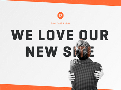 It's here - Our new website amsterdam launch new orange site ui ux website