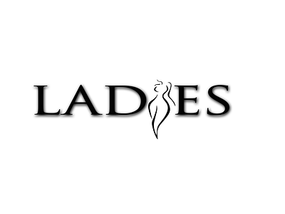 Ladies logo logo logo design