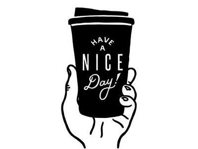 Have a nice day logo design