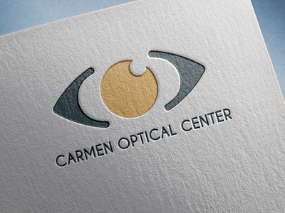Optical logo branding cox eye logo geodes geoma7fouz illustrator letter logo mohamed mahfouz optical photoshop vector