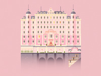 The Grand Budapest Hotel · 6 by Lorena G on Dribbble