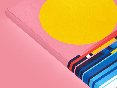 👀Sneak peek abstract color block geometric geometric shapes minimal notebook pink sunset