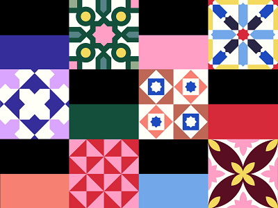 Hydraulic tiles barcelona color palette geometric geometric pattern hydraulic tiles minimal pattern tiles