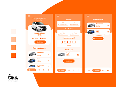 Car Rental App Design adobe xd app design ui ui design ui kit uidesign ux xd xd design xd ui kit