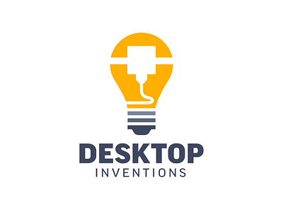 Desktop Inventions Logo/Illustration design illustration logo design