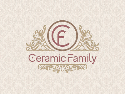 Logo Ceramic Family adobe illustrator adobe photoshop branding design illustration logo logo creation logodesign logotype vector