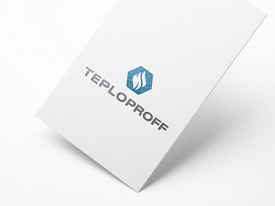 Logo TEPLOPROFF adobe illustrator adobe photoshop design logo logo creation logodesign logodesigner logotype