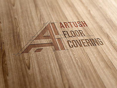 Artush Floor Covering adobe illustrator adobe photoshop design illustration logo logo creation logodesign logotype ui vector