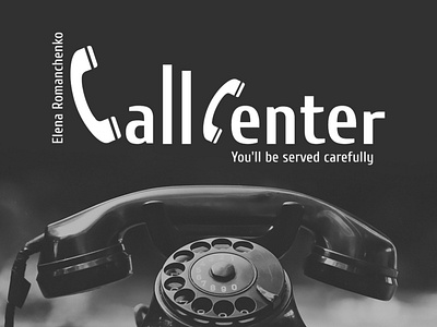 Logo Call Center Romanchenko adobe illustrator adobe photoshop logo logo creation logodesign logotype vector