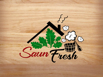 Logo Saun Fresh adobe illustrator adobe photoshop logo logo creation logodesign logotype vector