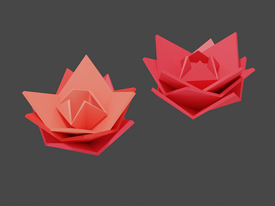 Low Poly Roses