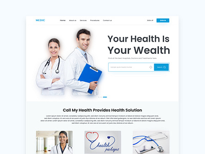 Medical website