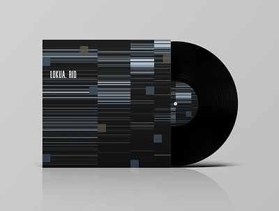 Lokua. Rid abstract concept design music print print design techno typography vinyl