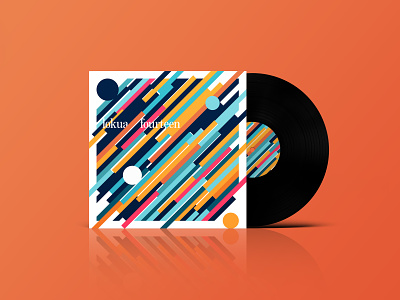 Lokua. Fourteen abstract branding design digital illustration music print typography vector vinyl