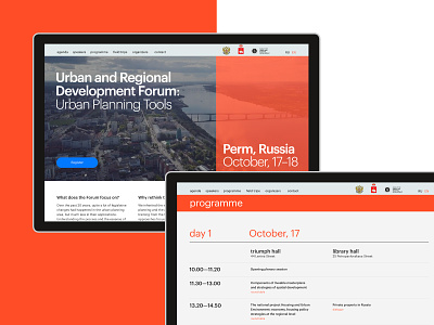 Urban forum design editorial typography ui urban ux web