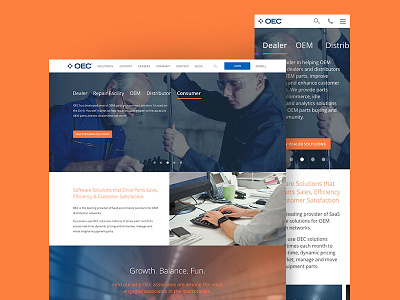 OEConnection Marketing Site