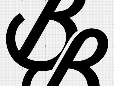 BB logo b logo mark wisdom script