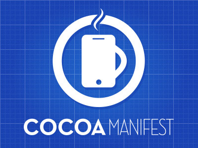 Cocoa Manifest circle cocoa coffee mug ios mug neutraface neutratext steam