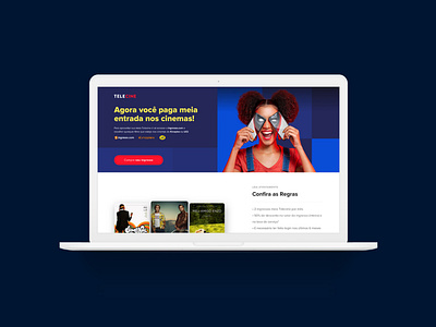 Telecine Landing Page