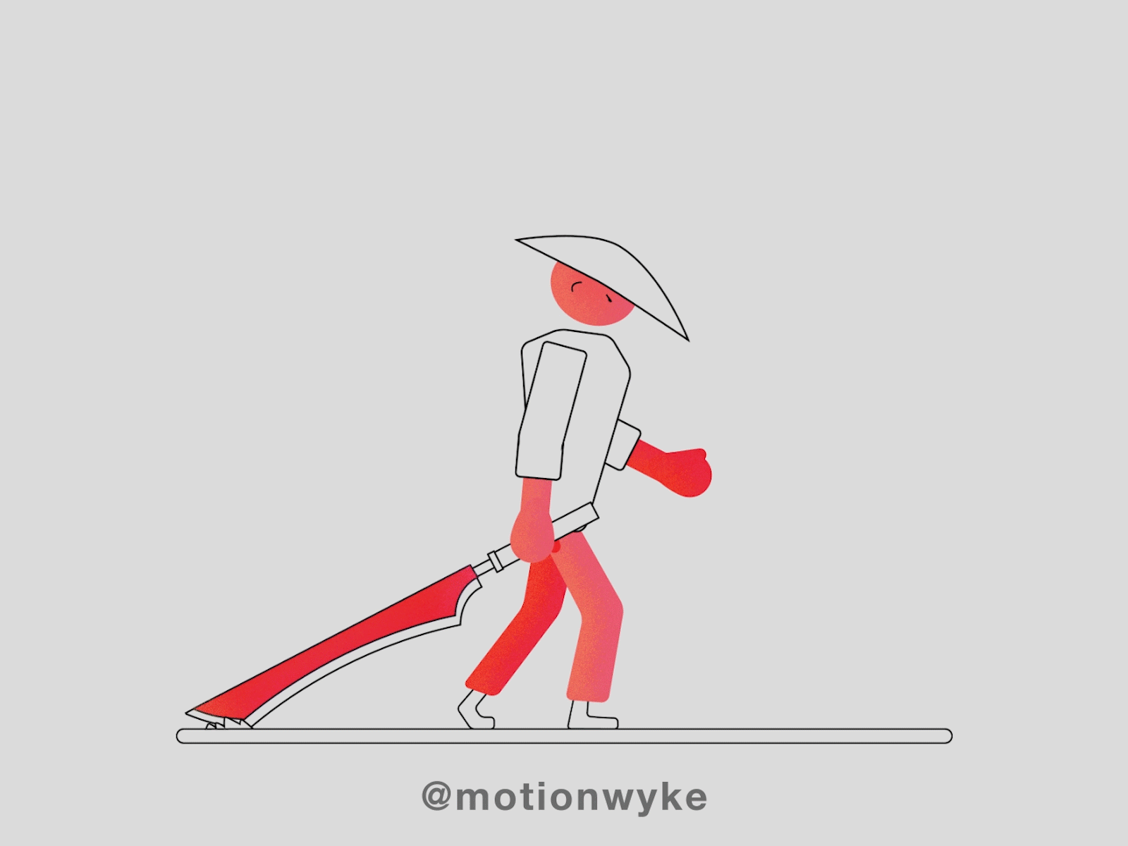 Hello DRIBBLE! This is my FIRST walk cycle & my FIRST post! animation character character animation character design characterdesign design illustration motion design motion graphic motiongraphics vector walk cycle walkcycle