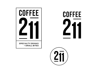 COFFE 211 cafe coffee eye catching graphic design icon logo design simple logo small bites texas vector