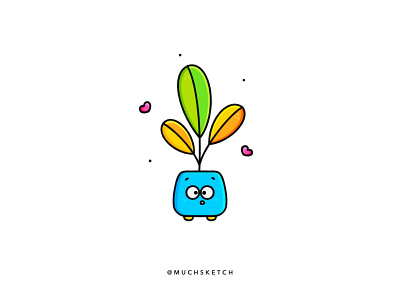 Plant 🌱 animated gif art character character design floral flower flower illustration flowers illustration illustrator kawaii line art plant plant illustration procreate procreate app procreate art procreateapp vector vector illustration