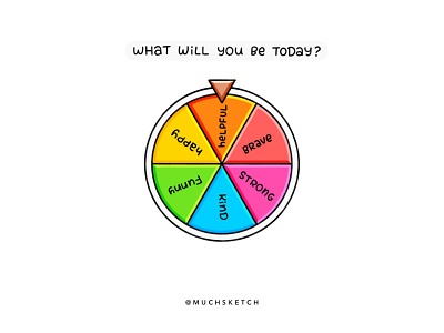 Wheel of fortune 🔮✨ best wishes color drawing game game art game design good luck illustration illustrator lettering line art line work positivity procreate rainbow sketch spinning type typography wheel of fortune