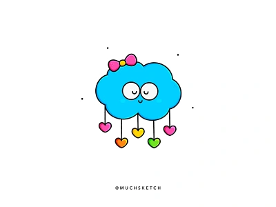 Cute cloud 🌧 affinity designer affinitydesigner blue character design characterdesign cloud cute drawing hearts illustration illustrator kawaii love procreate stamp stamp design stamping vector vector art vector illustration