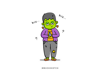 Cute Frankenstein 🧟‍♂️