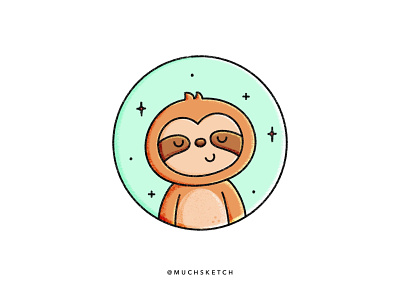 Sloth 🦥 adorable affinity designer animal illustration baby animals cartoon character design cute animal drawing flat graphic illustration illustrator jungle kawaii procreate sketch sleepy sloth stickers zootopia