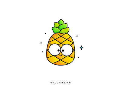 Pineapple 🍍 affinity designer beverage branding cartoon character drawing cute food illustration fruit juice fruits googly eyes illustration illustrator kawaii packaging pattern pineapple procreate stickers summer tropical