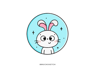 Bunny rabbit 🐰 adorable affinity designer animal illustration baby animals bunny cartoon character design cute animal drawing easter flat graphic illustration illustrator procreate rabbit sketch smile spring stickers