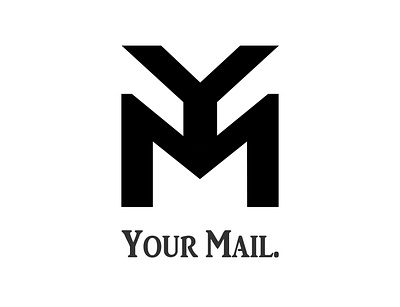 Your Mail Logo Concept branding design flat logo vector