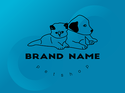 Logo Design branding graphic design logo petshop vector