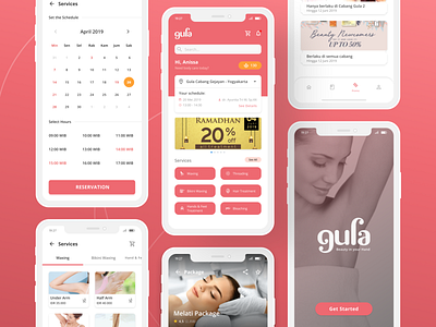 GULA SALON - APPOINTMENT & POINT OF SALES appointment appointment booking appointments clinic app health app point of sale salon app schedule app