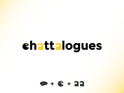 Chattalogues logo design adobe illustrator branding design illustration logo logo design logos minimalist logo typography vector