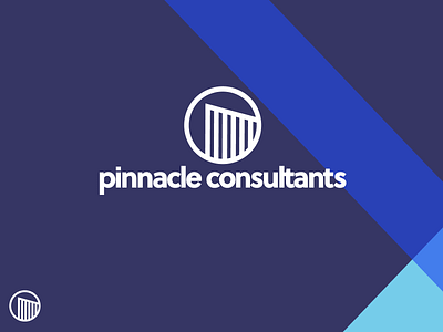 Pinnacle Consultants logo design adobe illustrator branding design logo logo design logos minimalist logo typography vector