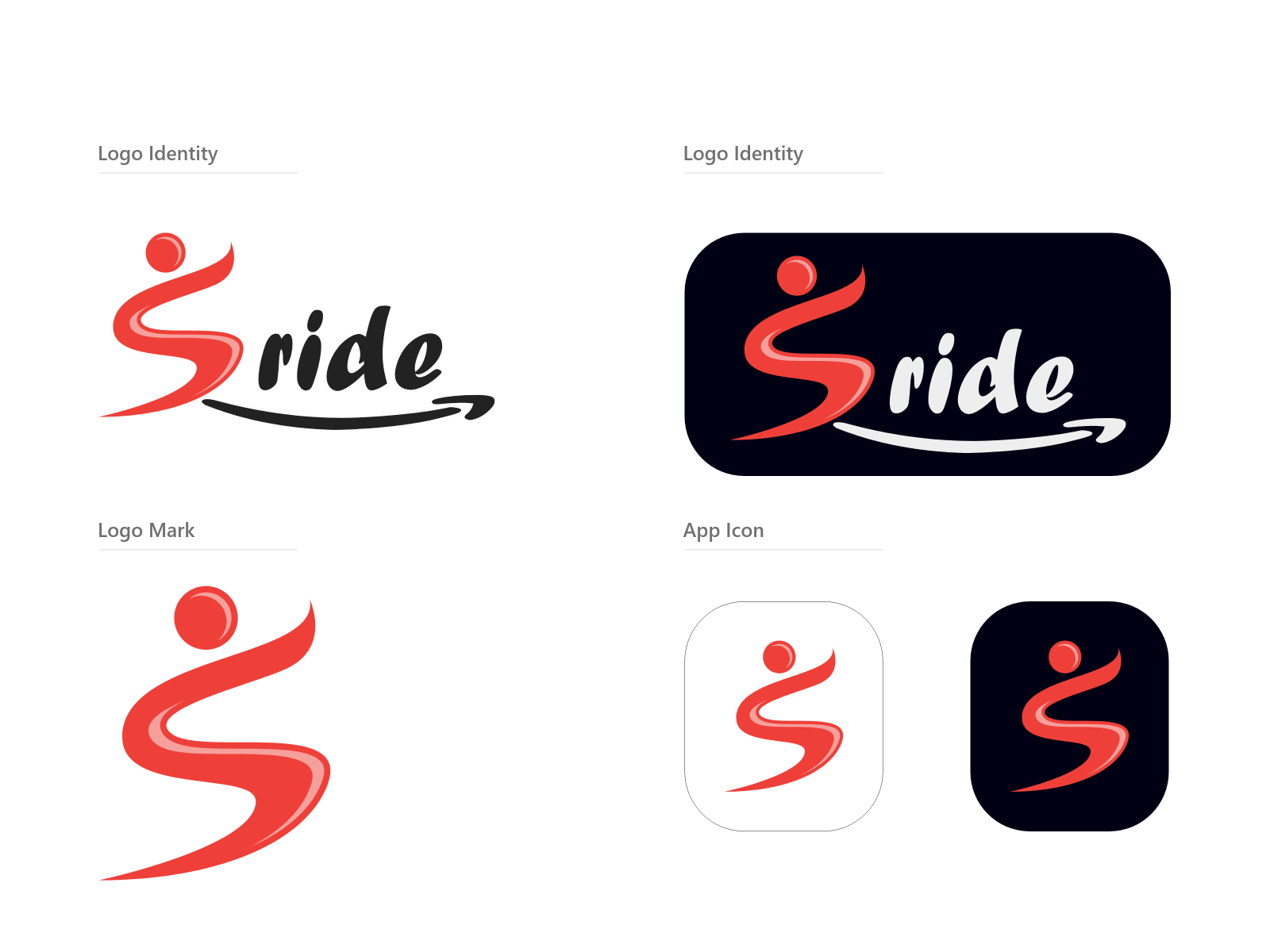 Redesign the logo for sRide by Abhi Chatterjee on Dribbble