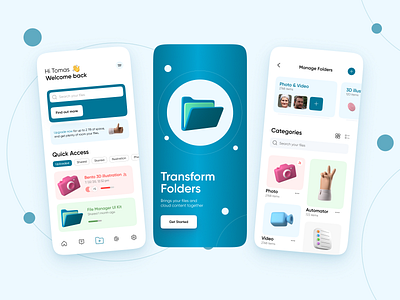 File Manager Mobile App android app design designer file manager iphone iphone app minimal mobile mobile app mobile app design product product design product designer ui ui design ui designer ux ux design ux designer