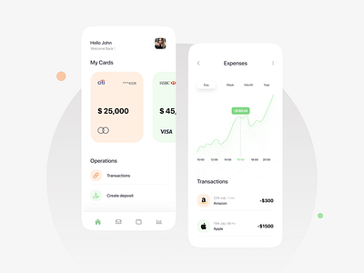 Online Banking App Design