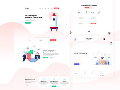 Digital Agency Landing Page