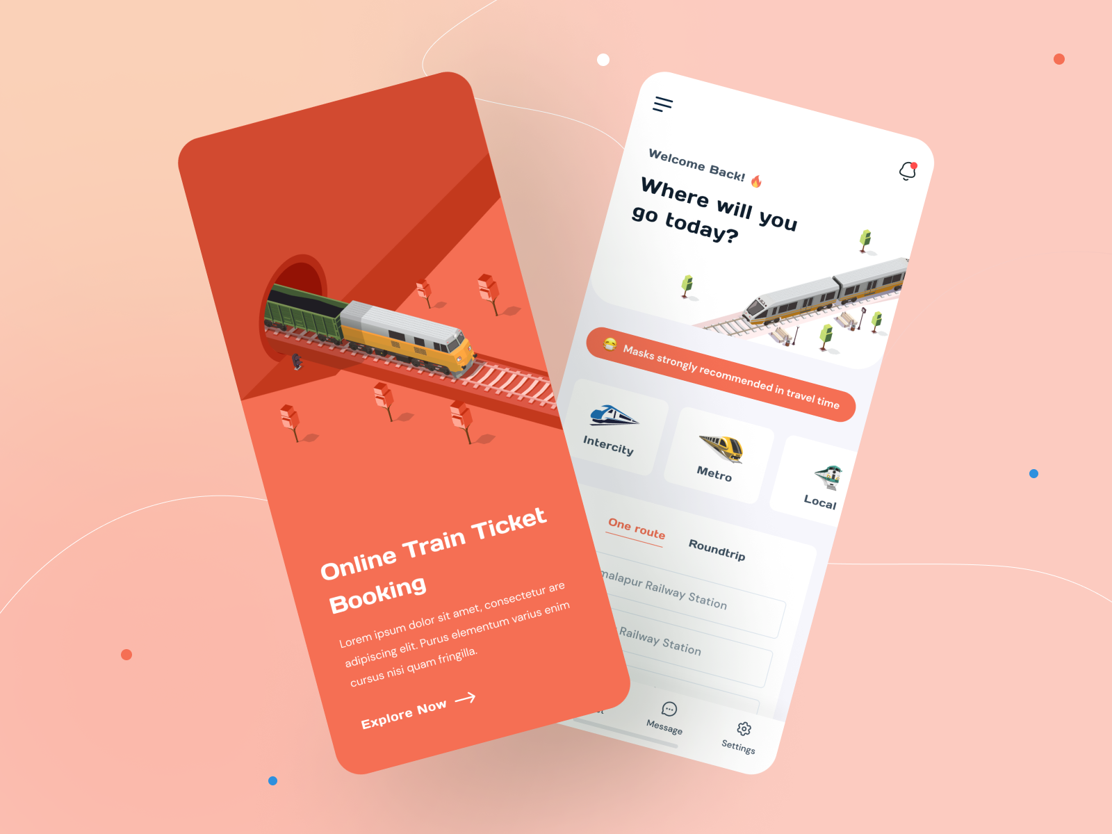 Train Ticket Booking Mobile App By Ruhul Amin On Dribbble