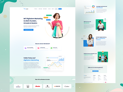 Marketing Agency Landing Page