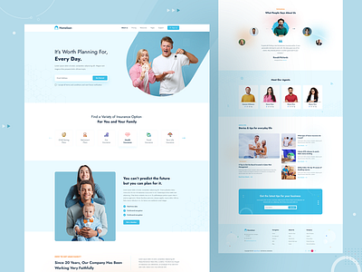 Insurance Website Design