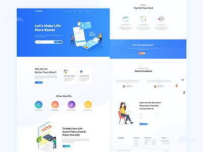 Credit Card Landing Page