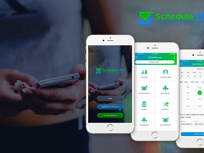 Service Booking App Development - Schedule Me