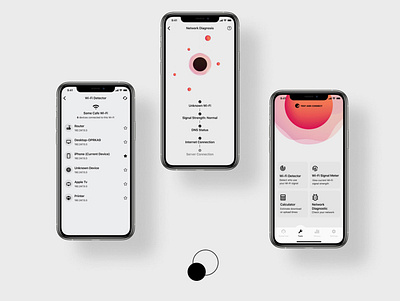 Test and Connect App app design illustration ios ui