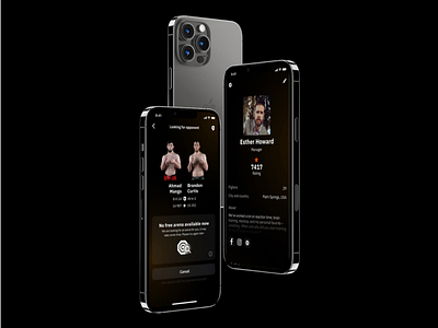 Spartacus MMA app business design mma ui ux